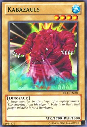 Kabazauls (Green) (DL14-EN001) - Duelist League Promo Unlimited - Premium Yugioh Single from Konami - Just $0.62! Shop now at Game Crave Tournament Store