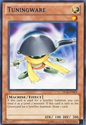 Tuningware (Blue) (DL14-EN005) - Duelist League Promo Unlimited - Premium Yugioh Single from Konami - Just $1.30! Shop now at Game Crave Tournament Store