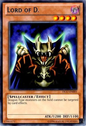 Lord of D. (Blue) (DL17-EN001) - Duelist League Promo Unlimited - Premium Yugioh Single from Konami - Just $0.39! Shop now at Game Crave Tournament Store