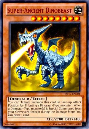 Super-Ancient Dinobeast (Red) (DL17-EN004) - Duelist League Promo Unlimited - Premium Yugioh Single from Konami - Just $0.25! Shop now at Game Crave Tournament Store