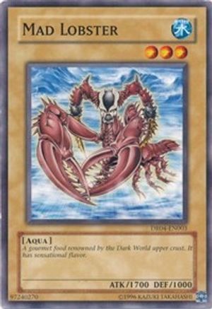 Mad Lobster (DR04-EN003) - Dark Revelation Volume 4 Unlimited - Premium Yugioh Single from Konami - Just $0.82! Shop now at Game Crave Tournament Store