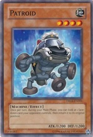 Patroid (DR04-EN006) - Dark Revelation Volume 4 Unlimited - Premium Yugioh Single from Konami - Just $0.54! Shop now at Game Crave Tournament Store