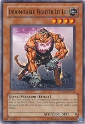 Indomitable Fighter Lei Lei (DR04-EN023) - Dark Revelation Volume 4 Unlimited - Premium Yugioh Single from Konami - Just $0.59! Shop now at Game Crave Tournament Store