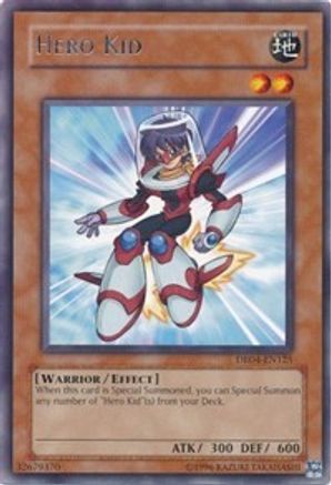 Hero Kid (DR04-EN125) - Dark Revelation Volume 4 Unlimited - Premium Yugioh Single from Konami - Just $23.98! Shop now at Game Crave Tournament Store
