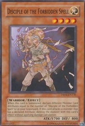 Disciple of the Forbidden Spell (DR04-EN136) - Dark Revelation Volume 4 Unlimited - Premium Yugioh Single from Konami - Just $0.40! Shop now at Game Crave Tournament Store