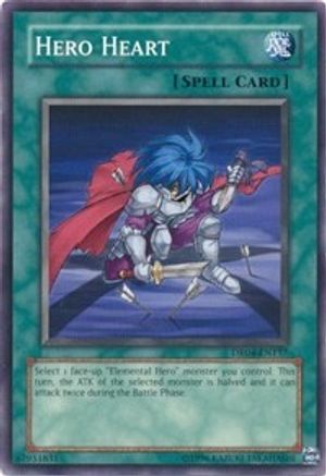Hero Heart (DR04-EN157) - Dark Revelation Volume 4 Unlimited - Premium Yugioh Single from Konami - Just $0.43! Shop now at Game Crave Tournament Store