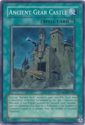 Ancient Gear Castle (DR04-EN167) - Dark Revelation Volume 4 Unlimited - Premium Yugioh Single from Konami - Just $0.43! Shop now at Game Crave Tournament Store