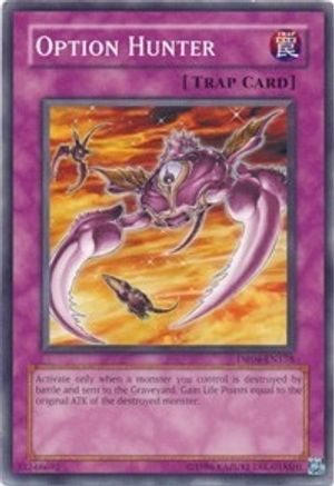 Option Hunter (DR04-EN178) - Dark Revelation Volume 4 Unlimited - Premium Yugioh Single from Konami - Just $0.39! Shop now at Game Crave Tournament Store