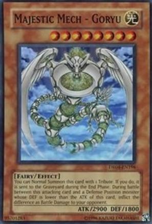 Majestic Mech - Goryu (DR04-EN196) - Dark Revelation Volume 4 Unlimited - Premium Yugioh Single from Konami - Just $4.79! Shop now at Game Crave Tournament Store