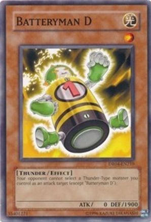 Batteryman D (DR04-EN210) - Dark Revelation Volume 4 Unlimited - Premium Yugioh Single from Konami - Just $0.54! Shop now at Game Crave Tournament Store