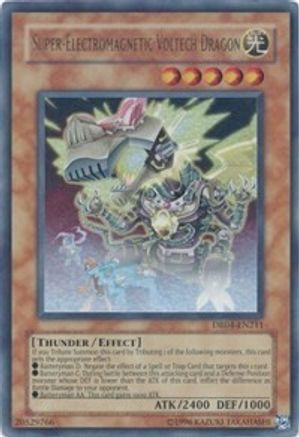 Super-Electromagnetic Voltech Dragon (DR04-EN211) - Dark Revelation Volume 4 Unlimited - Premium Yugioh Single from Konami - Just $1.98! Shop now at Game Crave Tournament Store