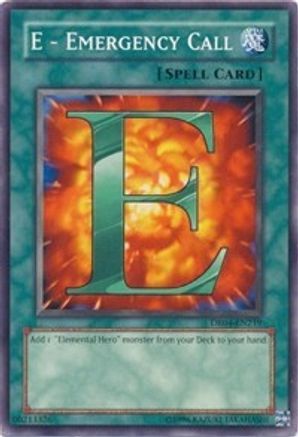 E - Emergency Call (DR04-EN219) - Dark Revelation Volume 4 Unlimited - Premium Yugioh Single from Konami - Just $1.56! Shop now at Game Crave Tournament Store