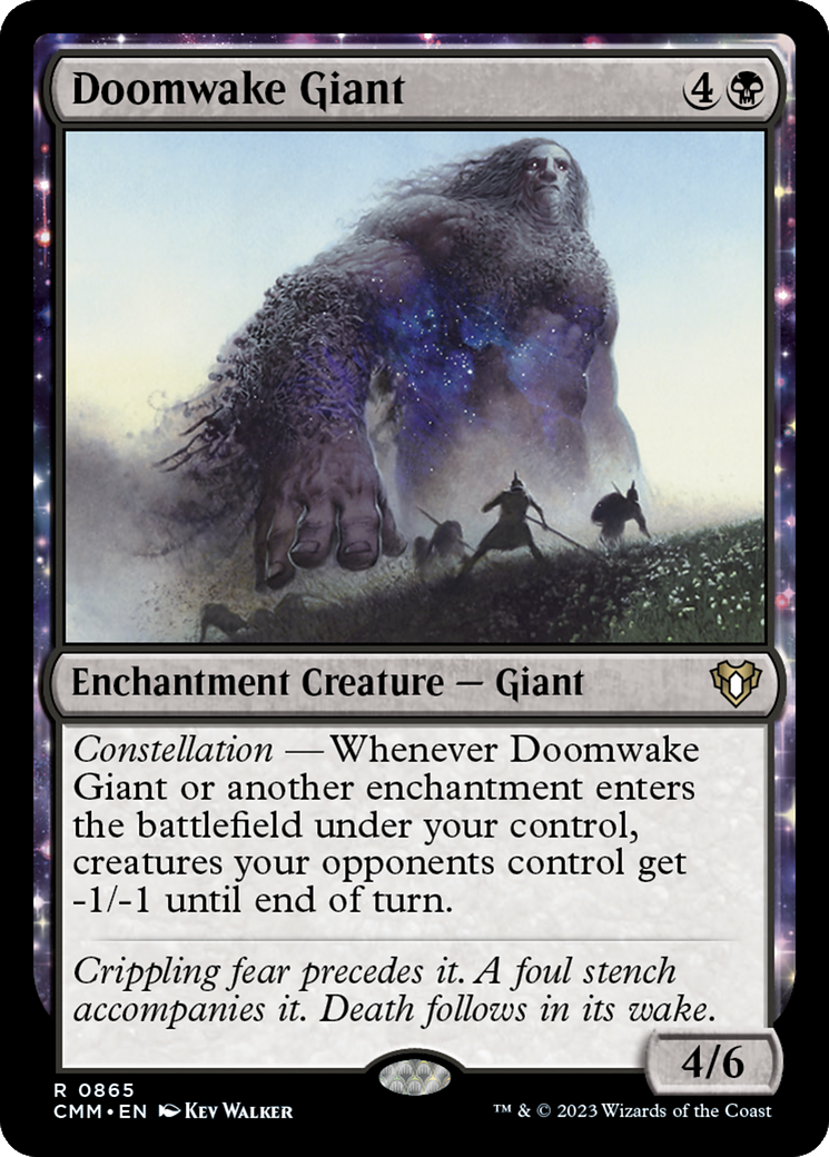 Doomwake Giant (CMM-865) - Commander Masters - Premium MTG Single from Wizards of the Coast - Just $0.08! Shop now at Game Crave Tournament Store