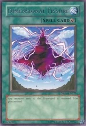 Dimensional Fissure (DR04-EN227) - Dark Revelation Volume 4 Unlimited - Premium Yugioh Single from Konami - Just $16! Shop now at Game Crave Tournament Store