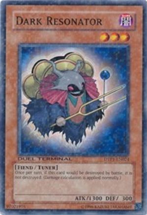 Dark Resonator (DTP1-EN024) - Duel Terminal - Preview Limited - Premium Yugioh Single from Konami - Just $39.98! Shop now at Game Crave Tournament Store