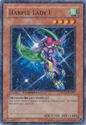 Harpie Lady 1 (DTP1-EN027) - Duel Terminal - Preview Limited - Premium Yugioh Single from Konami - Just $239.85! Shop now at Game Crave Tournament Store