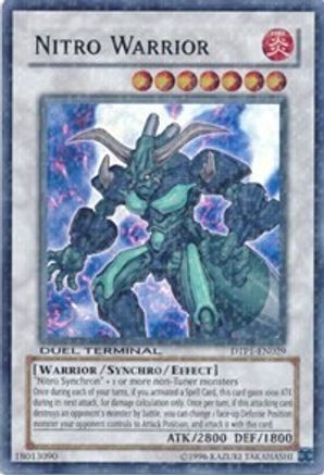 Nitro Warrior (DTP1-EN029) - Duel Terminal - Preview Limited - Premium Yugioh Single from Konami - Just $36! Shop now at Game Crave Tournament Store