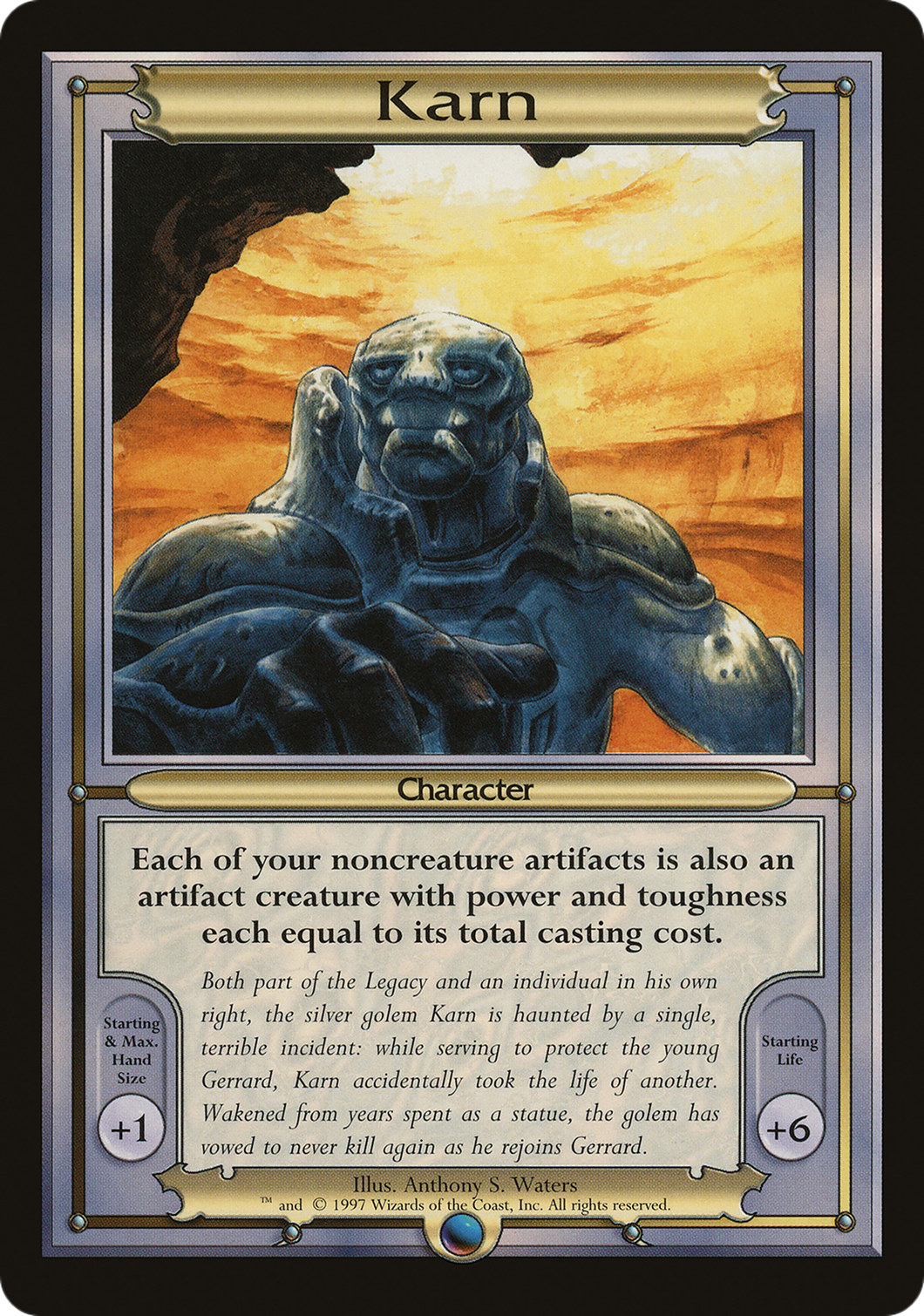 Karn (PVAN-103) - Vanguard Series - Premium MTG Single from Wizards of the Coast - Just $1.51! Shop now at Game Crave Tournament Store