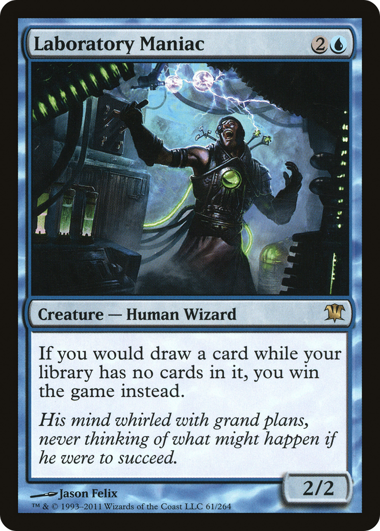 Laboratory Maniac (ISD-061) - Innistrad - Premium MTG Single from Wizards of the Coast - Just $0.29! Shop now at Game Crave Tournament Store