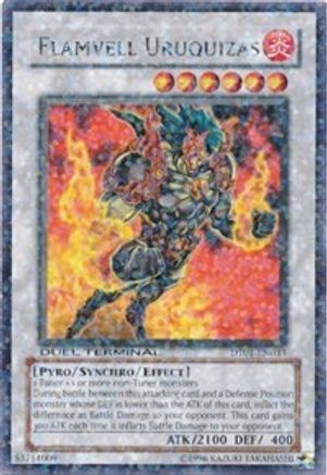 Flamvell Uruquizas (DT01-EN033) - Duel Terminal 1 Limited - Premium Yugioh Single from Konami - Just $10.36! Shop now at Game Crave Tournament Store