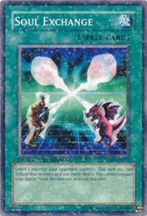 Soul Exchange (DT01-EN036) - Duel Terminal 1 Limited - Premium Yugioh Single from Konami - Just $2.21! Shop now at Game Crave Tournament Store