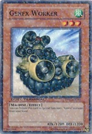 Genex Worker (DT01-EN063) - Duel Terminal 1 Limited - Premium Yugioh Single from Konami - Just $0.25! Shop now at Game Crave Tournament Store