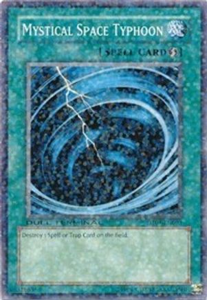 Mystical Space Typhoon (DT01-EN093) - Duel Terminal 1 Limited - Premium Yugioh Single from Konami - Just $4.28! Shop now at Game Crave Tournament Store