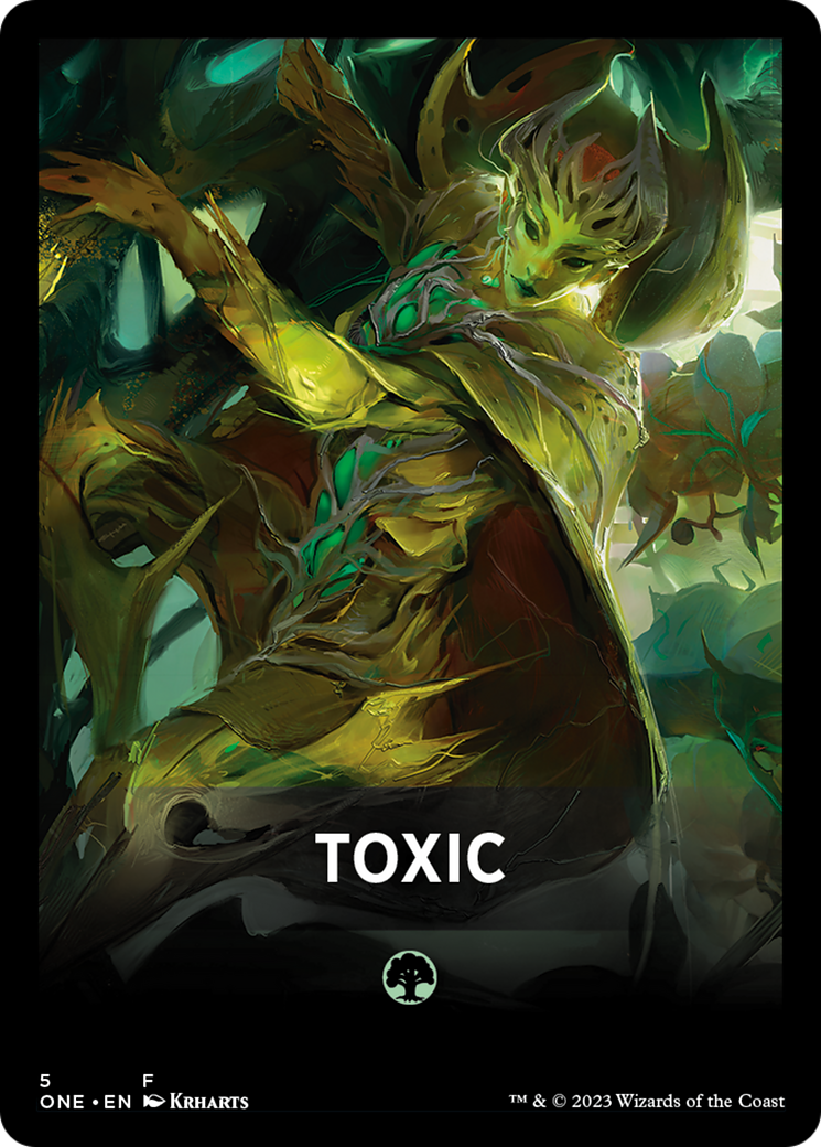 Toxic (FONE-005) - Phyrexia: All Will Be One Jumpstart Front Cards - Premium MTG Single from Wizards of the Coast - Just $0! Shop now at Game Crave Tournament Store