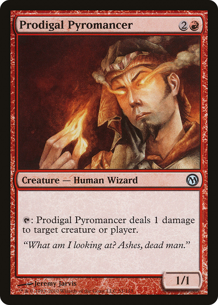 Prodigal Pyromancer (DPA-051) - Duels of the Planeswalkers - Premium MTG Single from Wizards of the Coast - Just $0.08! Shop now at Game Crave Tournament Store