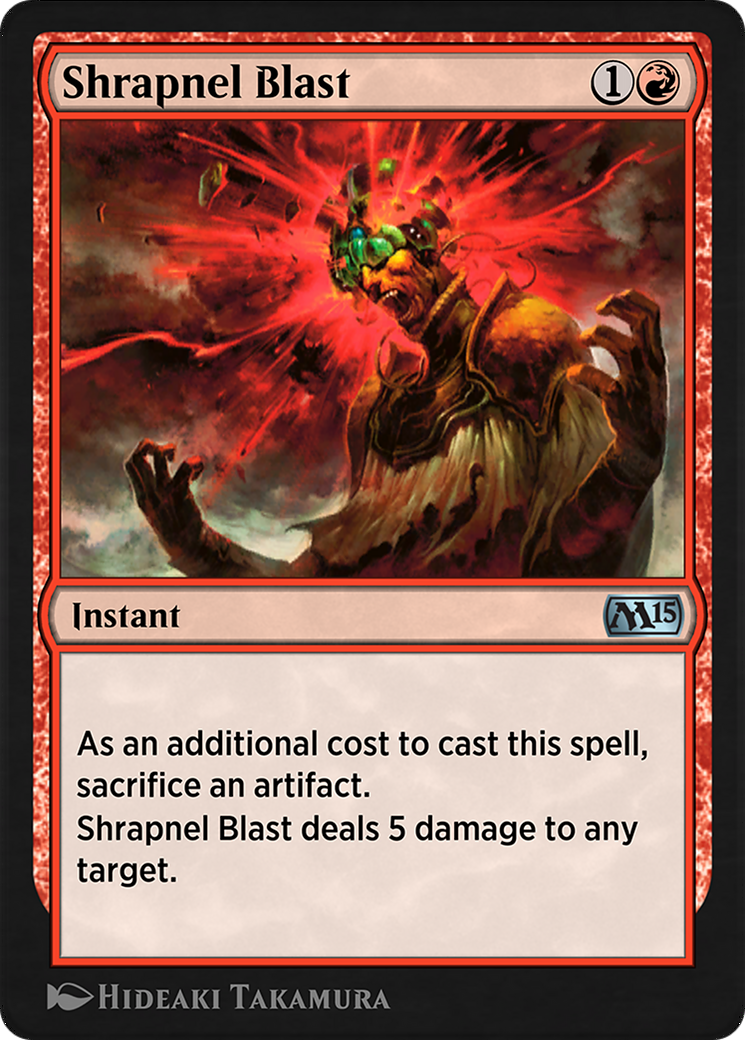 Shrapnel Blast (EA3-003) - Explorer Anthology 3 - Premium MTG Single from Wizards of the Coast - Just $0! Shop now at Game Crave Tournament Store