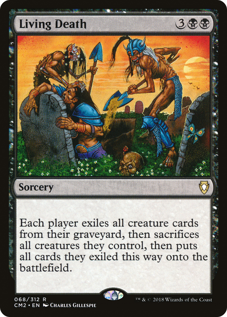 Living Death (CM2-068) - Commander Anthology Volume II - Premium MTG Single from Wizards of the Coast - Just $0.72! Shop now at Game Crave Tournament Store