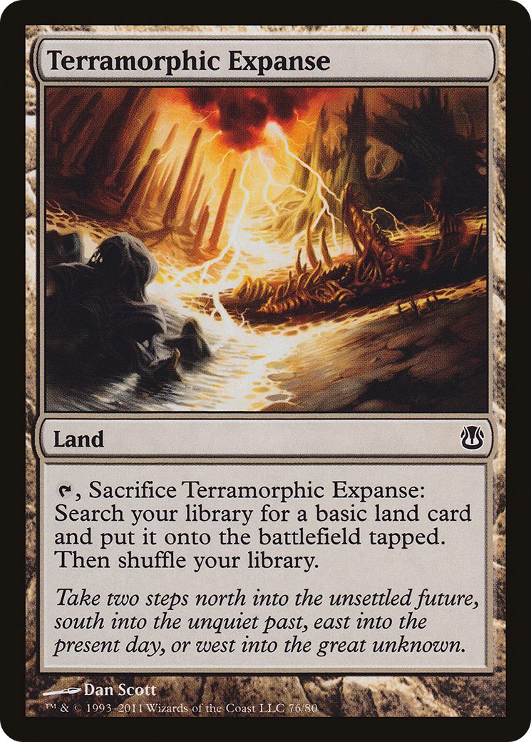 Terramorphic Expanse (DDH-076) - Duel Decks: Ajani vs. Nicol Bolas - Premium MTG Single from Wizards of the Coast - Just $0.25! Shop now at Game Crave Tournament Store
