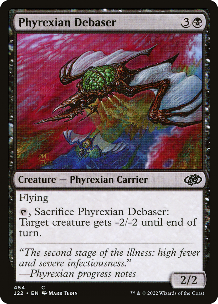Phyrexian Debaser (J22-454) - Jumpstart 2022 - Premium MTG Single from Wizards of the Coast - Just $0.08! Shop now at Game Crave Tournament Store