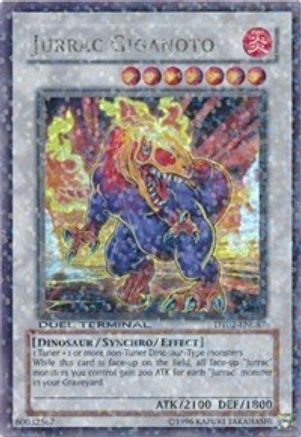 Jurrac Giganoto (DT02-EN087) - Duel Terminal 2 Limited - Premium Yugioh Single from Konami - Just $3.18! Shop now at Game Crave Tournament Store