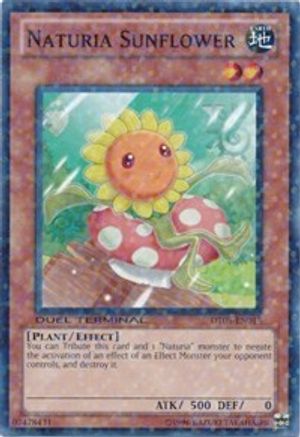 Naturia Sunflower (DT03-EN018) - Duel Terminal 3 Limited - Premium Yugioh Single from Konami - Just $3.86! Shop now at Game Crave Tournament Store