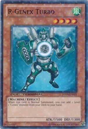 R-Genex Turbo (DT03-EN021) - Duel Terminal 3 Limited - Premium Yugioh Single from Konami - Just $1.20! Shop now at Game Crave Tournament Store