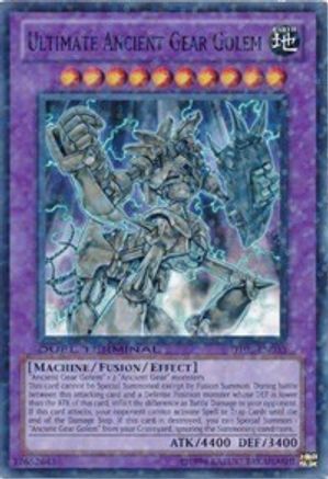 Ultimate Ancient Gear Golem (DT03-EN033) - Duel Terminal 3 1st Edition - Premium Yugioh Single from Konami - Just $1.53! Shop now at Game Crave Tournament Store
