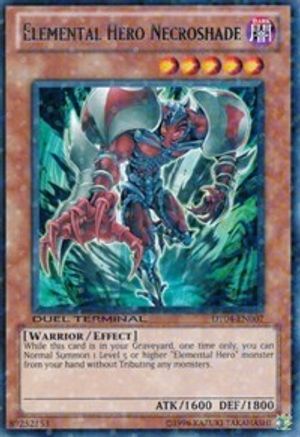 Elemental Hero Necroshade (DT04-EN007) - Duel Terminal 4 Limited - Premium Yugioh Single from Konami - Just $0.56! Shop now at Game Crave Tournament Store