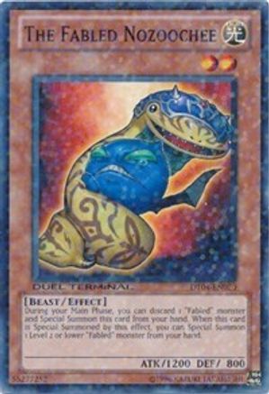The Fabled Nozoochee (DT04-EN020) - Duel Terminal 4 Limited - Premium Yugioh Single from Konami - Just $0.81! Shop now at Game Crave Tournament Store