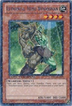 Elemental Hero Woodsman (DT04-EN058) - Duel Terminal 4 Unlimited - Premium Yugioh Single from Konami - Just $0.98! Shop now at Game Crave Tournament Store