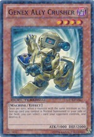 Genex Ally Crusher (DT04-EN069) - Duel Terminal 4 Limited - Premium Yugioh Single from Konami - Just $0.67! Shop now at Game Crave Tournament Store
