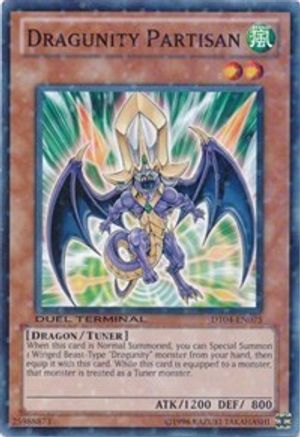 Dragunity Partisan (DT04-EN075) - Duel Terminal 4 Limited - Premium Yugioh Single from Konami - Just $0.26! Shop now at Game Crave Tournament Store