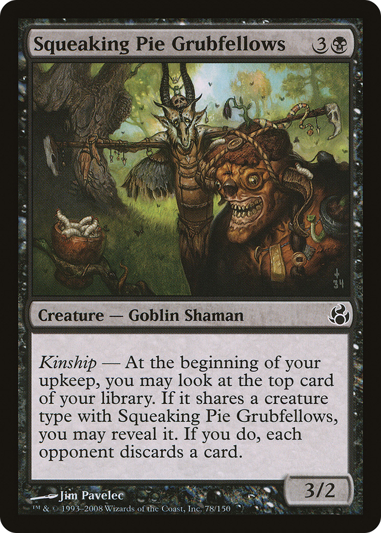 Squeaking Pie Grubfellows (MOR-078) - Morningtide - Premium MTG Single from Wizards of the Coast - Just $0.08! Shop now at Game Crave Tournament Store