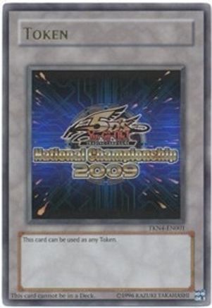 Yu-Gi-Oh 5D's 2009 National Championship Token (TKN4-EN001) - Yu-Gi-Oh! Tokens Unlimited - Premium Yugioh Single from Konami - Just $6.24! Shop now at Game Crave Tournament Store