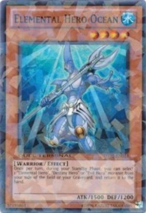 Elemental Hero Ocean (DT05-EN014) - Duel Terminal 5 Limited - Premium Yugioh Single from Konami - Just $4.26! Shop now at Game Crave Tournament Store