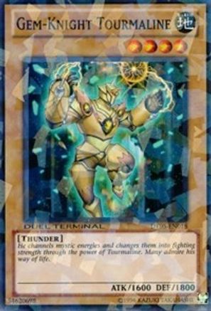 Gem-Knight Tourmaline (DT05-EN018) - Duel Terminal 5 Limited - Premium Yugioh Single from Konami - Just $1.22! Shop now at Game Crave Tournament Store