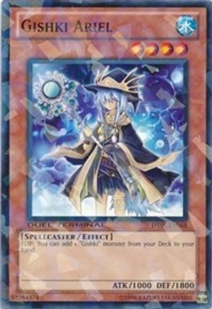 Gishki Ariel (DT05-EN068) - Duel Terminal 5 Limited - Premium Yugioh Single from Konami - Just $0.71! Shop now at Game Crave Tournament Store