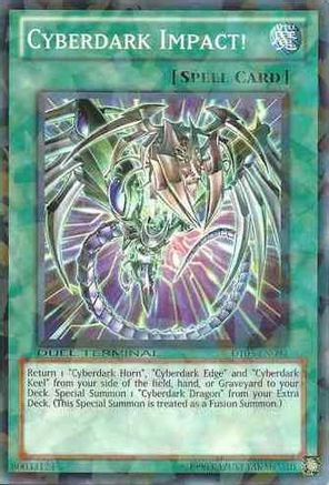 Cyberdark Impact! (DT05-EN094) - Duel Terminal 5 Limited - Premium Yugioh Single from Konami - Just $0.38! Shop now at Game Crave Tournament Store