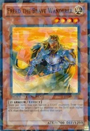 Freed the Brave Wanderer (DT06-EN006) - Duel Terminal 6 Limited - Premium Yugioh Single from Konami - Just $0.84! Shop now at Game Crave Tournament Store