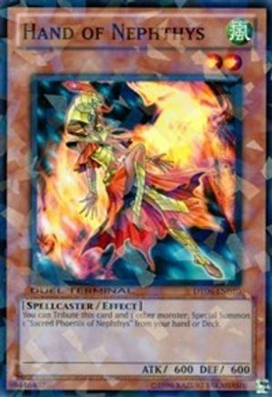 Hand of Nephthys (DT06-EN010) - Duel Terminal 6 Limited - Premium Yugioh Single from Konami - Just $0.33! Shop now at Game Crave Tournament Store